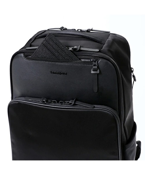 Samsonite(サムソナイト)の「サムソナイト FLYZ-LITE 2 ツールームバックパック エキスパンダブル ブラック(バックパック/リュック・メンズ・ブラック・ONE SIZE)」の12枚目の写真