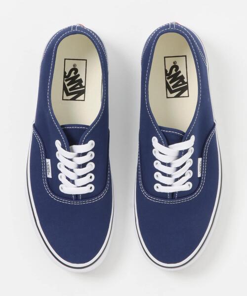 VANS(バンズ)の「VANS AUTHENTIC(スニーカー・メンズ・ネイビー/グリーン・26/26.5/27.5/27/28.5/28/29)」の4枚目の写真