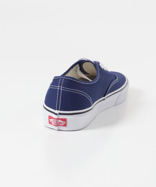 VANS(バンズ)の「VANS AUTHENTIC(スニーカー・メンズ・ネイビー/グリーン・26/26.5/27.5/27/28.5/28/29)」の5枚目の写真