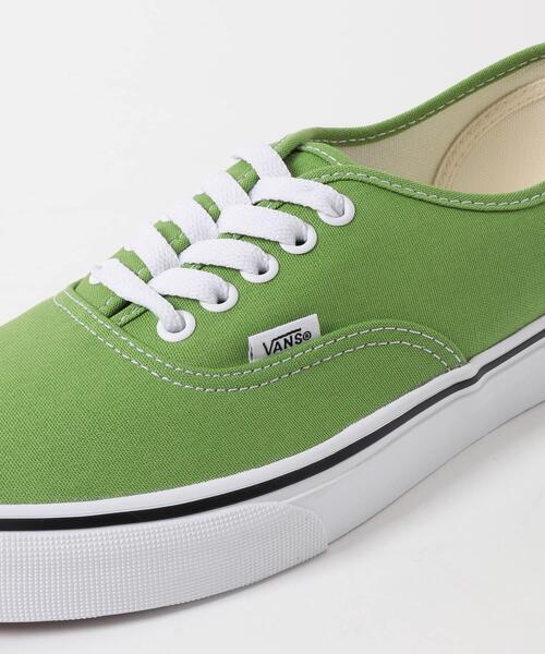 VANS(バンズ)の「VANS AUTHENTIC(スニーカー・メンズ・ネイビー/グリーン・26/26.5/27.5/27/28.5/28/29)」の8枚目の写真