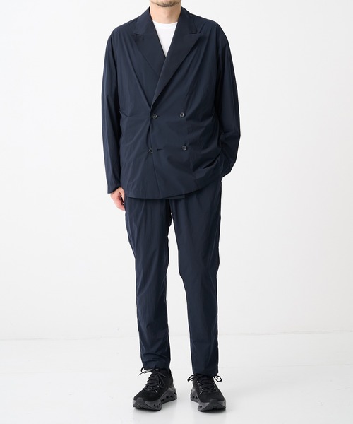 N.HOOLYWOOD(N.ハリウッド)の「【N.HOOLYWOOD/エヌハリウッド】別注Cool Tuch Double Breasted Jacket/【軽量,接触冷感】(テーラードジャケット・メンズ・ネイビー/ブラック・36/38/40cm/40)」の16枚目の写真