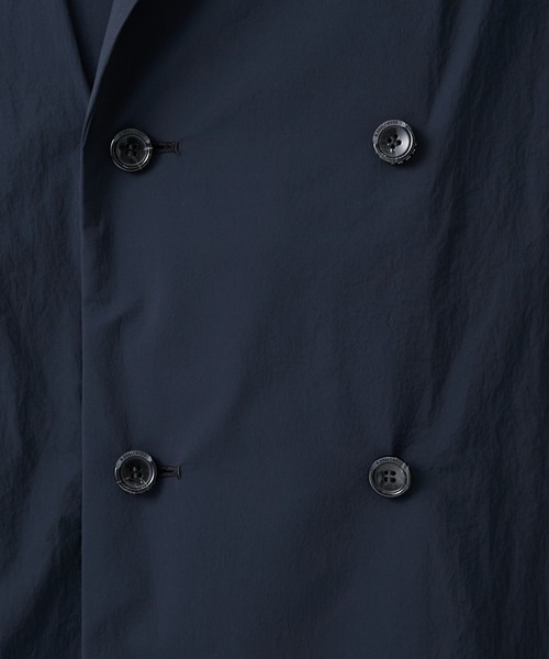 N.HOOLYWOOD(N.ハリウッド)の「【N.HOOLYWOOD/エヌハリウッド】別注Cool Tuch Double Breasted Jacket/【軽量,接触冷感】(テーラードジャケット・メンズ・ネイビー/ブラック・36/38/40cm/40)」の20枚目の写真