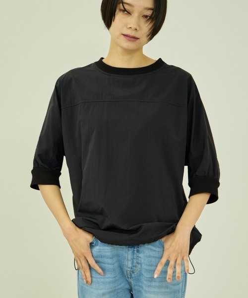 VICKY(ビッキー)の「撥水ナイロンプルオーバー(シャツ/ブラウス・レディース・ネイビー/ブラック/チャコールグレー・M)」の21枚目の写真