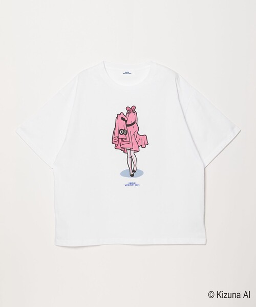 Kizuna AI × Face Oka × NICE WEATHER＞Tシャツ 2（Tシャツ/カットソー