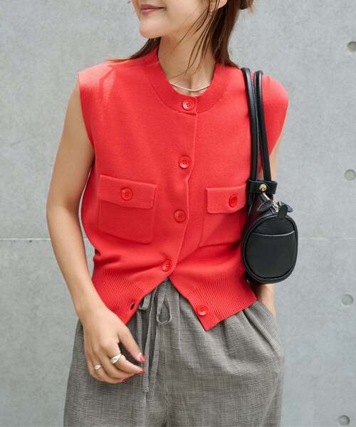 Lightweight knit night vest (лайтовейт вэйт нит)