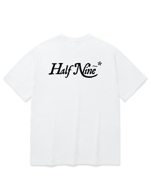 HALFNINE(ハーフナイン)の「フーヨユ 半袖Tシャツ I06BRD_HBX11340(Tシャツ/カットソー・メンズ・ホワイト/ブラック・SMALL/MEDIUM/LARGE/X-LARGE)」の14枚目の写真