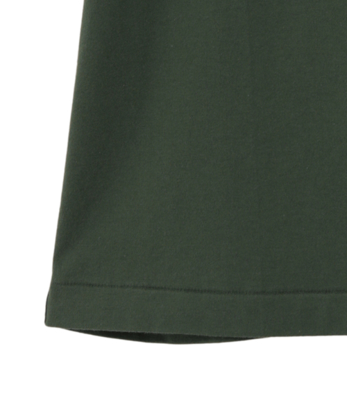 CURRENTAGE(カレンテージ)の「Plemiun Cotton Jersey Gather Sleeve Cut And Sew(Tシャツ/カットソー・レディース・ブラック/ブラウン/ホワイト・1)」の10枚目の写真