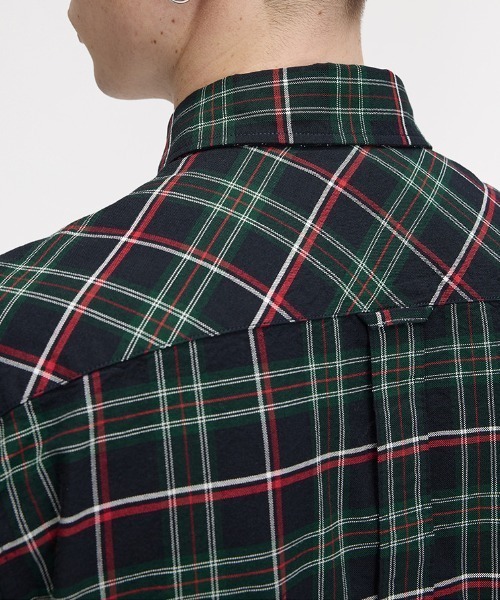 FRED PERRY(フレッドペリー)の「【先行予約受付中】Fred Perry Tartan Shirt/フレッドペリータータンチェックシャツ(シャツ/ブラウス・メンズ・グリーン・S/M/L)」の8枚目の写真