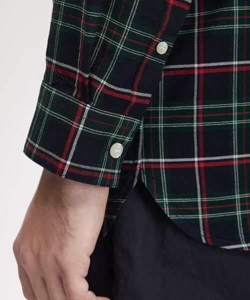 FRED PERRY(フレッドペリー)の「【先行予約受付中】Fred Perry Tartan Shirt/フレッドペリータータンチェックシャツ(シャツ/ブラウス・メンズ・グリーン・S/M/L)」の10枚目の写真