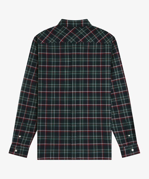 FRED PERRY(フレッドペリー)の「【先行予約受付中】Fred Perry Tartan Shirt/フレッドペリータータンチェックシャツ(シャツ/ブラウス・メンズ・グリーン・S/M/L)」の14枚目の写真