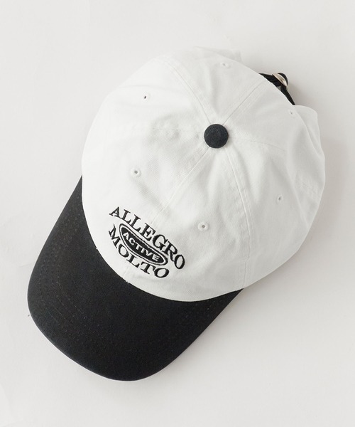 Chick(チック)の「2-Tone College Logo Baseball Cap / 2トーン カレッジロゴ ベースボールキャップ カーブバイザー 配色 バイカラー レディース メンズ 2026年 夏 夏服(キャップ・レディース・ブラック/ベージュ・FREE)」の8枚目の写真