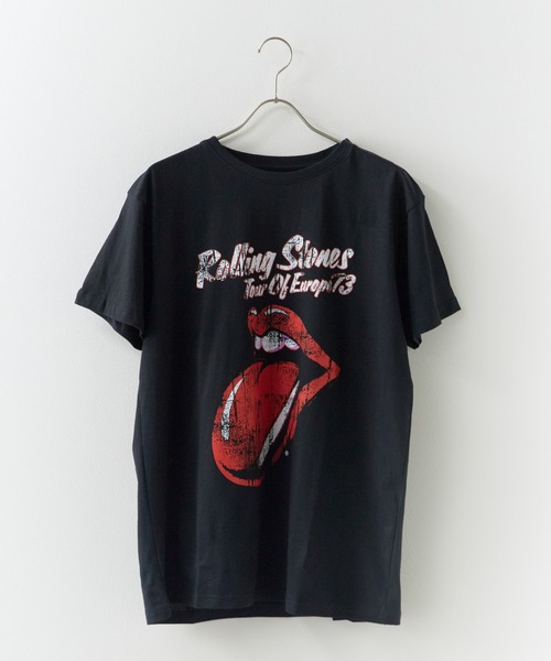 ROOPTOKYO(ループトウキョウ)の「THE ROLLING STONES/ザ・ローリング・ストーンズ UNISEX T-SHIRT: 73 TOUR (BLACK) クルーネックTシャツ 半袖 バンドTシャツ ロック メンズ レディース 2026年 夏 夏服(Tシャツ/カットソー・メンズ・ブラック・S/M/L/XL)」の9枚目の写真