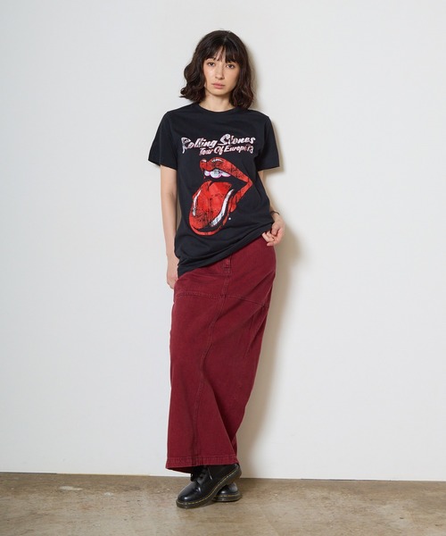 ROOPTOKYO(ループトウキョウ)の「THE ROLLING STONES/ザ・ローリング・ストーンズ UNISEX T-SHIRT: 73 TOUR (BLACK) クルーネックTシャツ 半袖 バンドTシャツ ロック メンズ レディース 2026年 夏 夏服(Tシャツ/カットソー・メンズ・ブラック・S/M/L/XL)」の14枚目の写真
