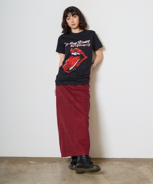 ROOPTOKYO(ループトウキョウ)の「THE ROLLING STONES/ザ・ローリング・ストーンズ UNISEX T-SHIRT: 73 TOUR (BLACK) クルーネックTシャツ 半袖 バンドTシャツ ロック メンズ レディース 2026年 夏 夏服(Tシャツ/カットソー・メンズ・ブラック・S/M/L/XL)」の15枚目の写真