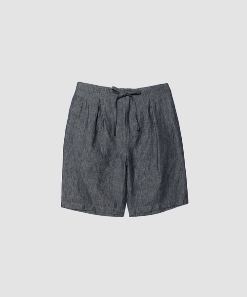 ESTNATION(エストネーション)の「ESTNATION / ヘンプシャンブレーイージーショーツ(その他パンツ・メンズ・ベージュ/ホワイト/コバルトブルー・MEDIUM/LARGE)」の3枚目の写真