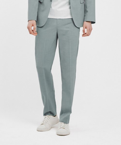 ADHOC(アドホック)の「男性ニューテーパードフィットパンツ (LT-KHAKI)_LP13 (HZ4LP13-62)(スラックス・メンズ・その他・71/76)」の1枚目の写真