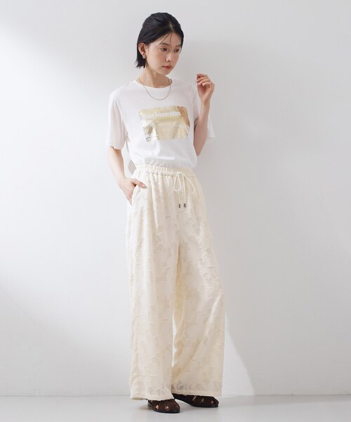 THE SHOP TK (ザ ショップ ティーケー )の「【ひんやり/吸水速乾】プリントアソートTシャツ(Tシャツ/カットソー・レディース・オフホワイト/ホワイト系3/ブラック系その他4/ブラック/ダークブラウン系/ホワイト系6・12/13)」の21枚目の写真
