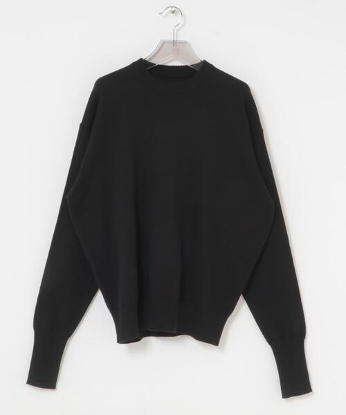 URBAN RESEARCH(アーバンリサーチ)の「COTTON CASHMERE CREW NECK KNIT(ニット/セーター・メンズ・ブラック/ブラウン/レッド・MEDIUM/LARGE)」の7枚目の写真
