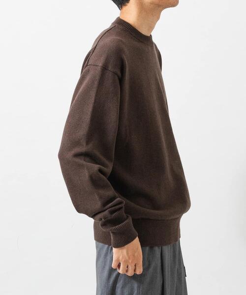 URBAN RESEARCH(アーバンリサーチ)の「COTTON CASHMERE CREW NECK KNIT(ニット/セーター・メンズ・ブラック/ブラウン/レッド・MEDIUM/LARGE)」の10枚目の写真