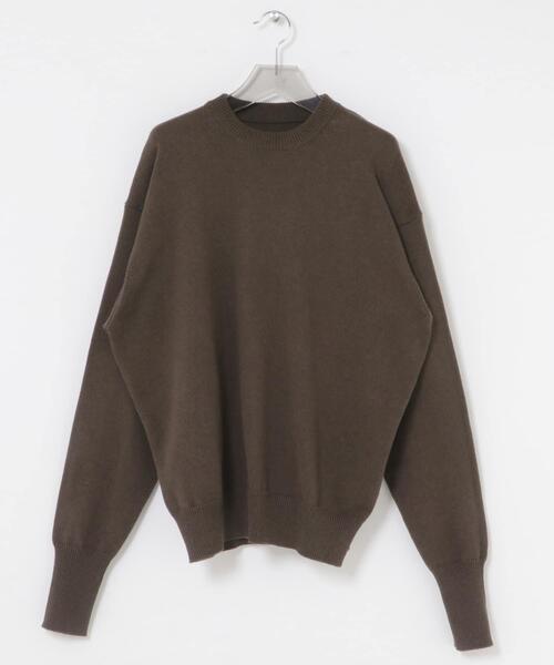 URBAN RESEARCH(アーバンリサーチ)の「COTTON CASHMERE CREW NECK KNIT(ニット/セーター・メンズ・ブラック/ブラウン/レッド・MEDIUM/LARGE)」の12枚目の写真