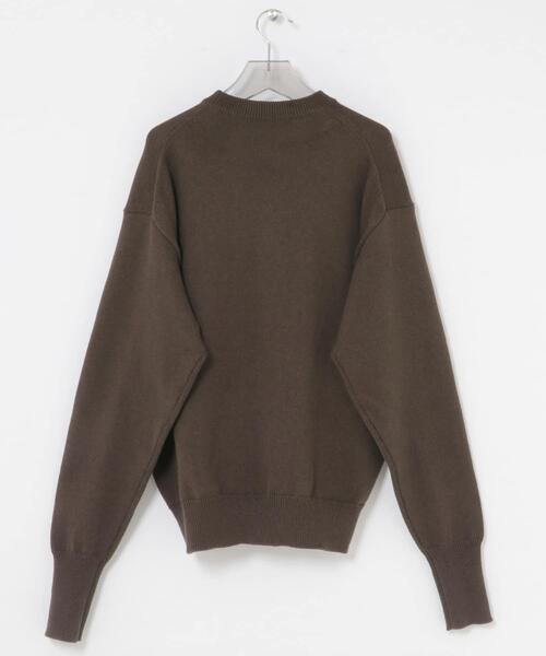 URBAN RESEARCH(アーバンリサーチ)の「COTTON CASHMERE CREW NECK KNIT(ニット/セーター・メンズ・ブラック/ブラウン/レッド・MEDIUM/LARGE)」の15枚目の写真