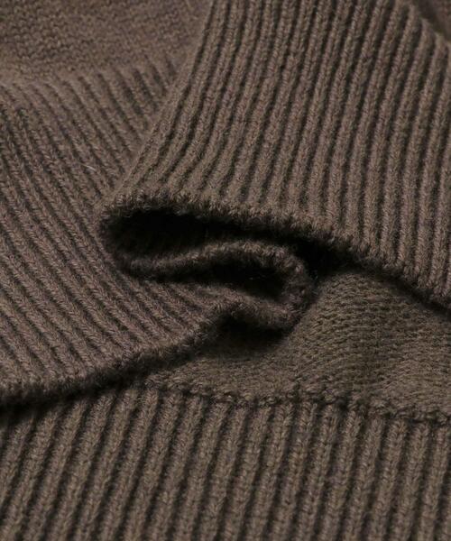 URBAN RESEARCH(アーバンリサーチ)の「COTTON CASHMERE CREW NECK KNIT(ニット/セーター・メンズ・ブラック/ブラウン/レッド・MEDIUM/LARGE)」の16枚目の写真