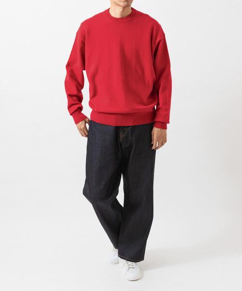 URBAN RESEARCH(アーバンリサーチ)の「COTTON CASHMERE CREW NECK KNIT(ニット/セーター・メンズ・ブラック/ブラウン/レッド・MEDIUM/LARGE)」の18枚目の写真