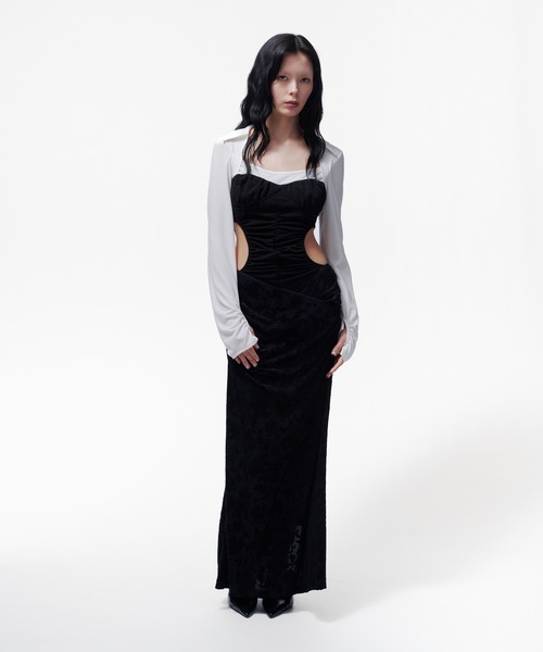THINGS THAT MATTER(シングス ザット マター)の「【ZOZOTOWN限定】JERSEY BODYSUIT / ジャージー ボディースーツ(Tシャツ/カットソー・レディース・ホワイト/ホワイト×ブラック/ブラック・FREE)」の13枚目の写真