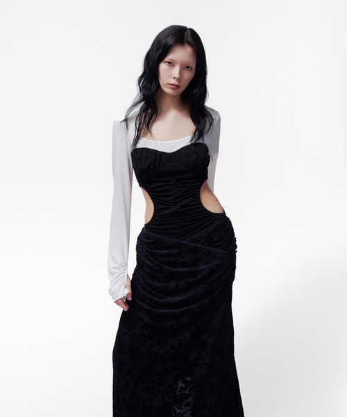 THINGS THAT MATTER(シングス ザット マター)の「【ZOZOTOWN限定】JERSEY BODYSUIT / ジャージー ボディースーツ(Tシャツ/カットソー・レディース・ホワイト/ホワイト×ブラック/ブラック・FREE)」の15枚目の写真