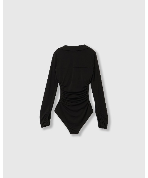 THINGS THAT MATTER(シングス ザット マター)の「【ZOZOTOWN限定】JERSEY BODYSUIT / ジャージー ボディースーツ(Tシャツ/カットソー・レディース・ホワイト/ホワイト×ブラック/ブラック・FREE)」の22枚目の写真