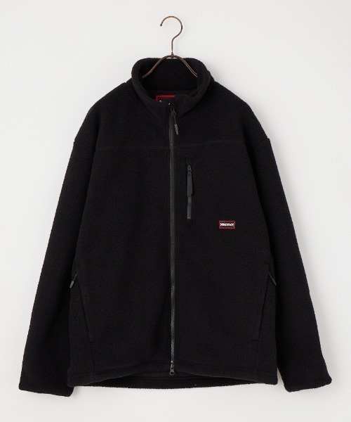 MARMOT - Marmot マーモット ボアジャケット ボアフリース L 黒 アウトドア WEB先行予約】[Marmot/マーモット] 別注 ATT ボアフリースジャケット