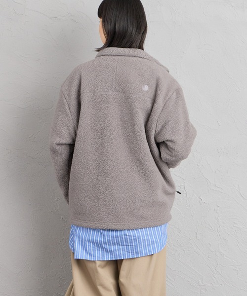 MARMOT（マーモット）の「【WEB先行予約】[Marmot/マーモット] 別注 ATT ボアフリースジャケット（ブルゾン・レディース・ブラック/グレー/ベージュ・XL/S/L/M）」の5枚目の写真
