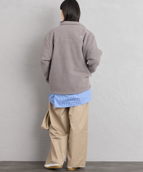 MARMOT（マーモット）の「【WEB先行予約】[Marmot/マーモット] 別注 ATT ボアフリースジャケット（ブルゾン・レディース・ブラック/グレー/ベージュ・XL/S/L/M）」の8枚目の写真