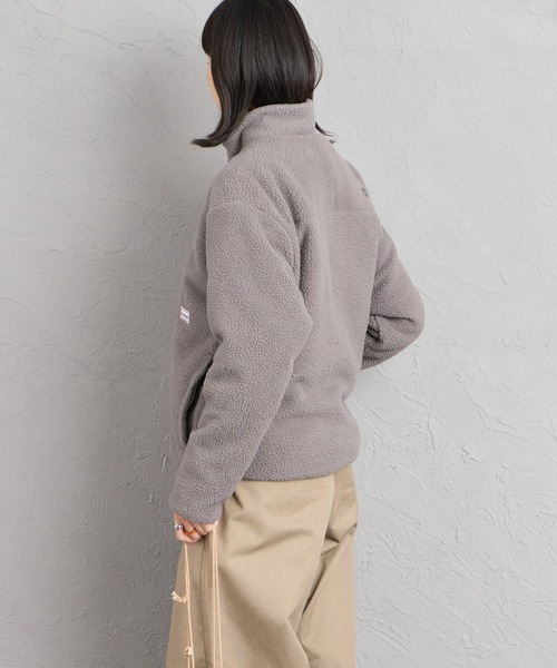 MARMOT（マーモット）の「【WEB先行予約】[Marmot/マーモット] 別注 ATT ボアフリースジャケット（ブルゾン・レディース・ブラック/グレー/ベージュ・XL/S/L/M）」の14枚目の写真
