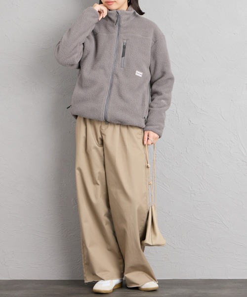 MARMOT（マーモット）の「【WEB先行予約】[Marmot/マーモット] 別注 ATT ボアフリースジャケット（ブルゾン・レディース・ブラック/グレー/ベージュ・XL/S/L/M）」の16枚目の写真