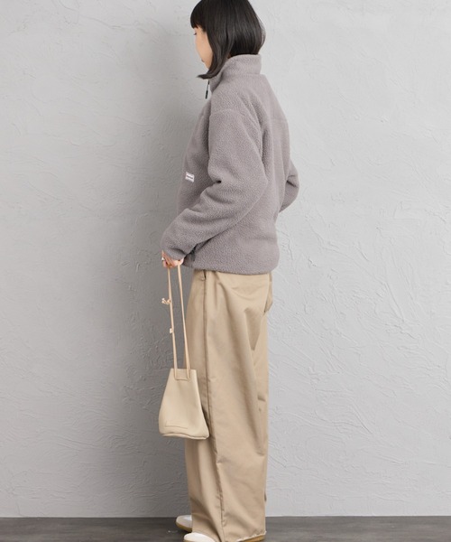 MARMOT（マーモット）の「【WEB先行予約】[Marmot/マーモット] 別注 ATT ボアフリースジャケット（ブルゾン・レディース・ブラック/グレー/ベージュ・XL/S/L/M）」の17枚目の写真