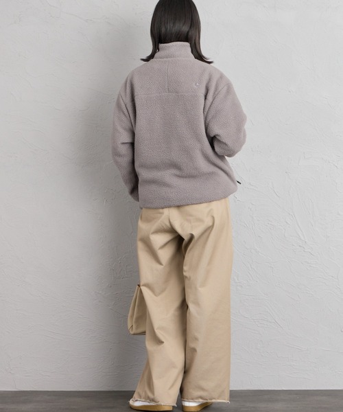 MARMOT（マーモット）の「【WEB先行予約】[Marmot/マーモット] 別注 ATT ボアフリースジャケット（ブルゾン・レディース・ブラック/グレー/ベージュ・XL/S/L/M）」の18枚目の写真