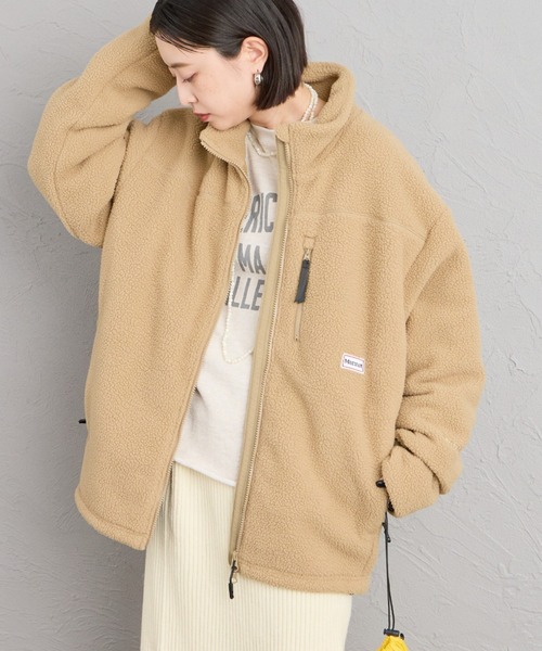 MARMOT（マーモット）の「【WEB先行予約】[Marmot/マーモット] 別注 ATT ボアフリースジャケット（ブルゾン・レディース・ブラック/グレー/ベージュ・XL/S/L/M）」の20枚目の写真