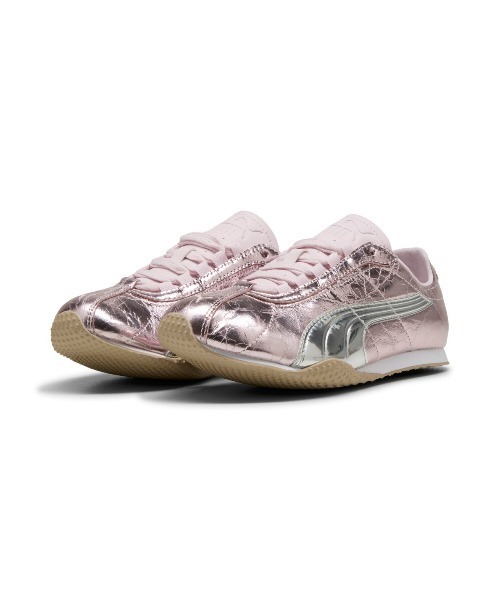 PUMA(プーマ)の「PUMA H-STREET LUSTRE(プーマ Hストリート ラスター ウィメンズ)(スニーカー・レディース・シルバー系/ピンク系・23cm/23.5cm/24cm/24.5cm/25cm)」の3枚目の写真