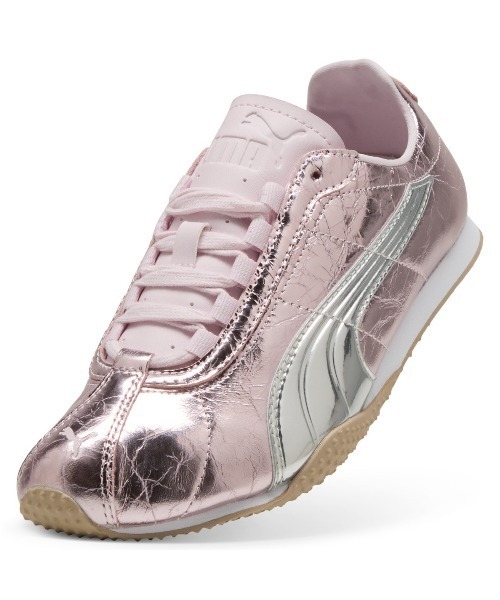 PUMA(プーマ)の「PUMA H-STREET LUSTRE(プーマ Hストリート ラスター ウィメンズ)(スニーカー・レディース・シルバー系/ピンク系・23cm/23.5cm/24cm/24.5cm/25cm)」の6枚目の写真