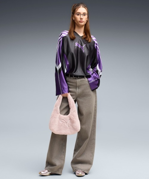 PUMA(プーマ)の「PUMA H-STREET LUSTRE(プーマ Hストリート ラスター ウィメンズ)(スニーカー・レディース・シルバー系/ピンク系・23cm/23.5cm/24cm/24.5cm/25cm)」の9枚目の写真