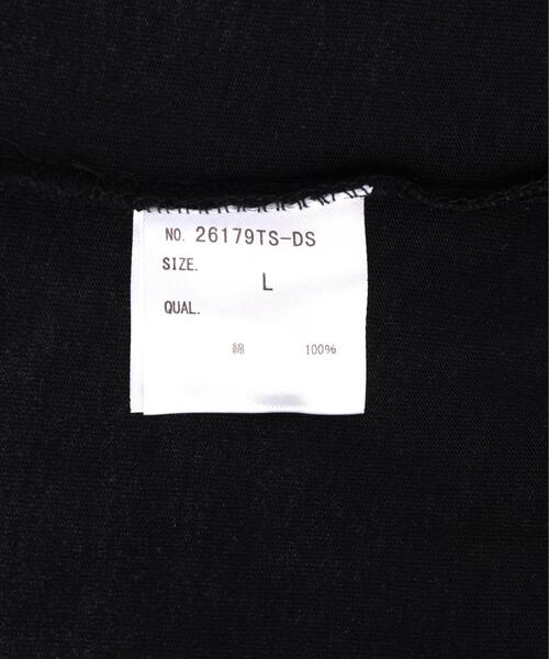 DANKE SCHON(ダンケシェーン)の「DankeSchon/ダンケシェーン/CHEMICAL BRUST RHINESTONE L/S TEE(Tシャツ/カットソー・メンズ・ブラック・L/M)」の8枚目の写真