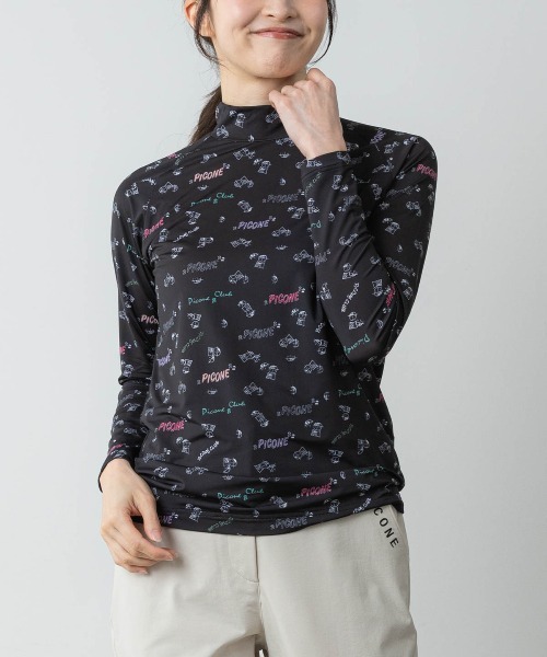Picone CLUB(ピッコーネクラブ)の「UV速乾総柄プルオーバー(その他トップス・レディース・ブラック/ホワイト・13号/11号/9号)」の13枚目の写真