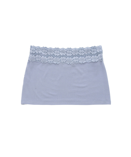 oddoneout（オッドワンアウト）の「MONO LACE SKIRT BLUE（スカート・レディース・その他・FREE）」の2枚目の写真