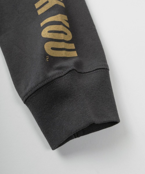 STAR WARS(スターウォーズ)の「【71】【STAR WARS / スター・ウォーズ】ピグメント風加工 クルーネック ロングスリーブ Tシャツ/フロントプリント/バックプリント/袖マルチプリント/ロンT/ユニセックス/レディース/メンズ(Tシャツ/カットソー・メンズ・アイボリー/ブラック系/アイボリー系/ブラック・M/L/XL)」の20枚目の写真