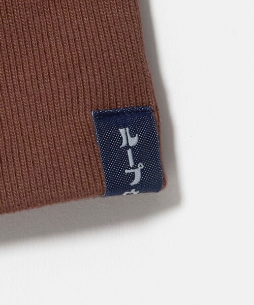 LOOPWHEELER（ループウィラー）の「＜LOOPWHEELER x LOWERCASE for UNITED ARROWS＞ クルーネック スウェット（Tシャツ/カットソー・メンズ・ダークブラウン/ブラック・XL/S/L/M）」の6枚目の写真