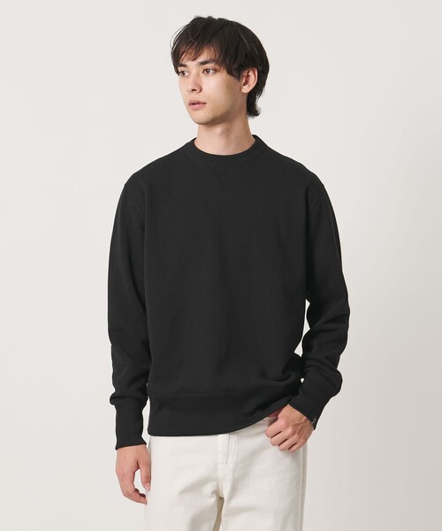 LOOPWHEELER（ループウィラー）の「＜LOOPWHEELER x LOWERCASE for UNITED ARROWS＞ クルーネック スウェット（Tシャツ/カットソー・メンズ・ダークブラウン/ブラック・XL/S/L/M）」の15枚目の写真