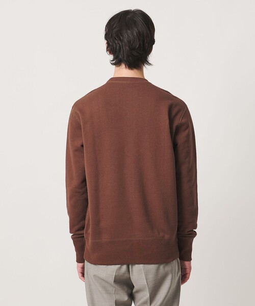 LOOPWHEELER（ループウィラー）の「＜LOOPWHEELER x LOWERCASE for UNITED ARROWS＞ クルーネック スウェット（Tシャツ/カットソー・メンズ・ダークブラウン/ブラック・XL/S/L/M）」の20枚目の写真