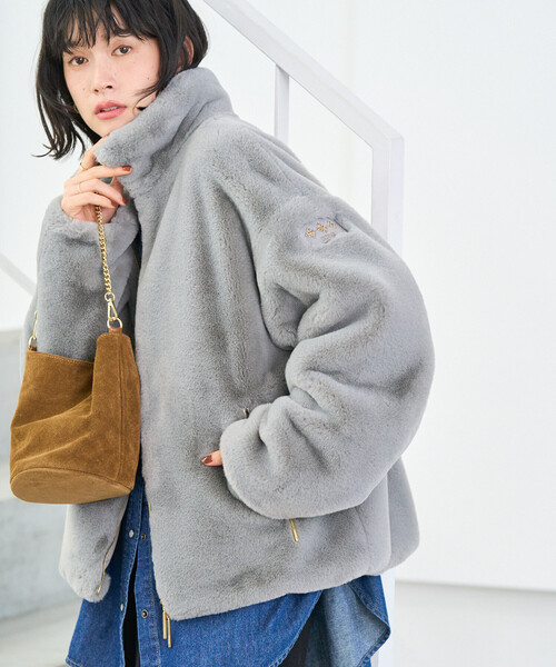FREAK'S STORE(フリークスストア)の「TATRAS/タトラス BARBRA<別注カラーあり>/バルブラ/LCKA0038033588(その他アウター・レディース・ベージュ/ブラウン/グレー/ライトグレー/チャコール/ブラック・2/1)」の4枚目の写真