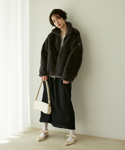 FREAK'S STORE(フリークスストア)の「TATRAS/タトラス BARBRA<別注カラーあり>/バルブラ/LCKA0038033588(その他アウター・レディース・ベージュ/ブラウン/グレー/ライトグレー/チャコール/ブラック・2/1)」の8枚目の写真